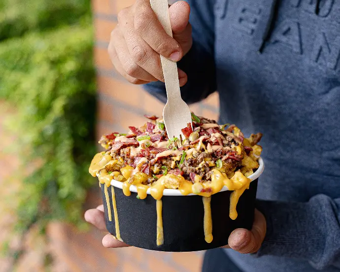 poutine fromage photo culinaire
