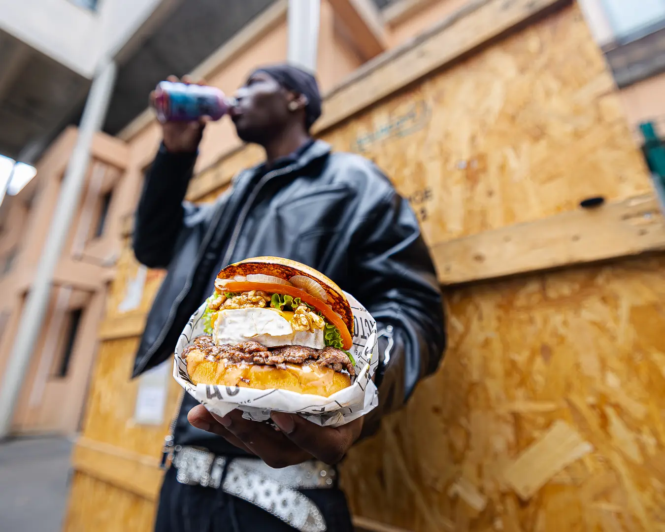 burger lifestyle photographie